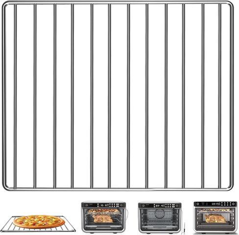 Air Fryer Wire Rack for Ninja Foodi 10 in 1 DT201 DT251 Toaster Oven, Stainless Steel Air Fryer Accessories Grill Rack Baking Rack for Typhur Sync Oven 12 in 1 27QT in Saudi Arabia
