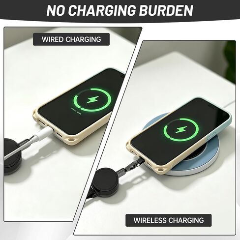 2 Pack Retractable Cell Phone Tether Anti Theft with Locking Carabiner in Kuwait