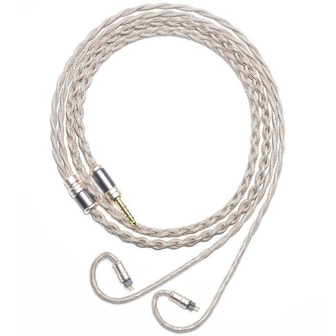 6N Single Crystal Copper 0.78mm 2Pin IEM Cable for MOONDROP Blessing 3 Dusk Variations KADENZ 64 Audio Solo U18t Tia Vision Ears VE2 VE3.2 VE4.2 RE2000 Empire Ears Legend X Earphone Cable (3.5mm Plug) in Kuwait