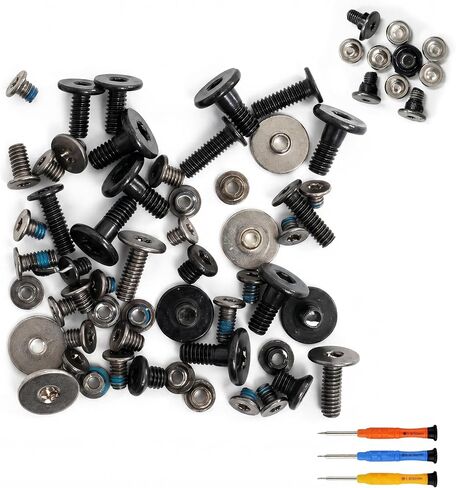 Full Screw Set Replacement for iPad 11 11th Gen 11 Inch 2025 - Complete Internal Screws Repair Kit with 3 Professional Screwdrivers - Compatible with Model A3355 A3356 A3354 in Kuwait