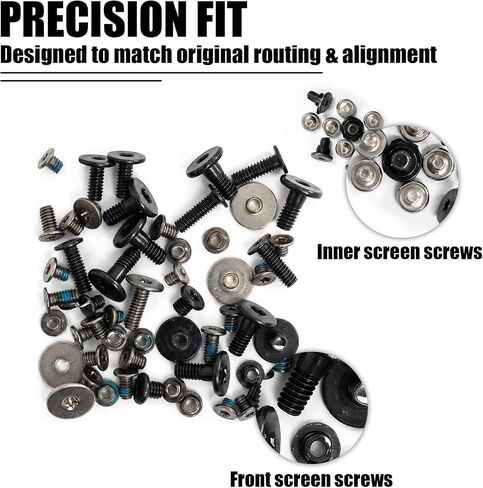 Full Screw Set Replacement for iPad 11 11th Gen 11 Inch 2025 - Complete Internal Screws Repair Kit with 3 Professional Screwdrivers - Compatible with Model A3355 A3356 A3354 in Kuwait