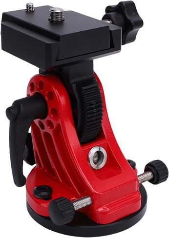 Fabater Telescope Latitude Adjustment Seat 0-90 Degree Aluminum Alloy Precise Dual Knob Fine Angle Adjusting for Astronomical Telescope Equatorial Mount Accessories (Red) in Kuwait