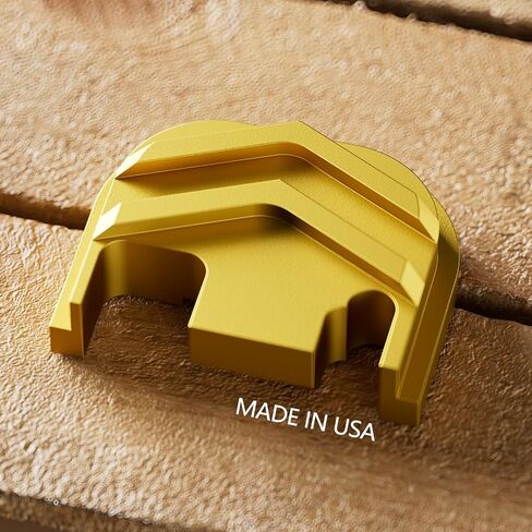 Slide/Upper Cover Back Plate for Glock Gen 1,2,3,4 Aluminum (Gold) in Kuwait