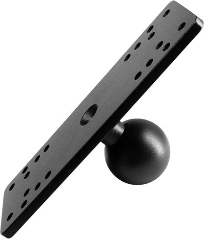 Aluminum Fish Finder Mount with 1.5 Inches/C Size / 38mm Ball, Universal Mounting Plate, Compatible with Garmin, Lowrance, Compatible with RAM Mounts, Scotty, iBOLT and More Arm in Kuwait