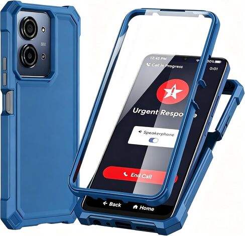for Lively Jitterbug Smart 5 Case with Screen Protector Blue in Kuwait