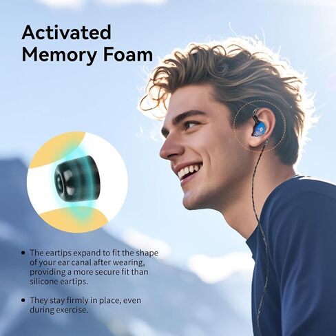6 Pairs IEM Ear tips for KZ ZS10 Pro in ear Monitor, KBEAR KF02 Memory Foam Earbud Tips Noise Canceling Eartips for KZ ZS12 PRO-2, Castor-Pro, ZAR, ZAS, CCZ Melody, KS1, Tangzu, CCA CRA (L/M/S, Black) in Kuwait