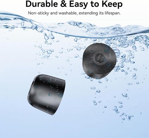 6 Pairs IEM Ear tips for KZ ZS10 Pro in ear Monitor, KBEAR KF02 Memory Foam Earbud Tips Noise Canceling Eartips for KZ ZS12 PRO-2, Castor-Pro, ZAR, ZAS, CCZ Melody, KS1, Tangzu, CCA CRA (L/M/S, Black) in Kuwait