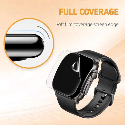 Screen Protector Designed for Poounur Smart Watch 2.01" (6Pack) in Kuwait