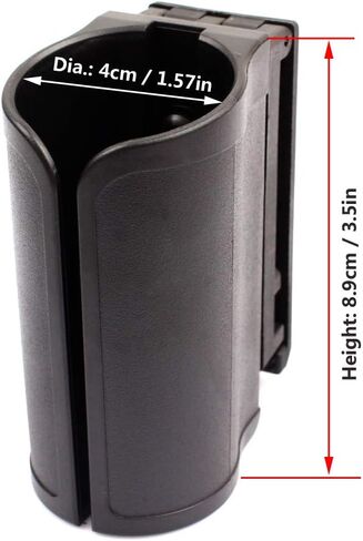 ROCOTACTICAL Police Duty OC Pepper Spray Holster Open Top Mace Canister Pouch MK-4 in Kuwait