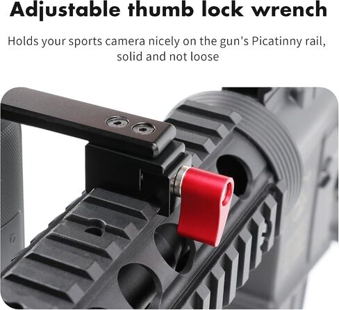 SEASKY GM01 Aluminum Gun/Airsoft Picatinny Rail Mount Adapter Holder in Kuwait