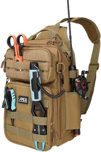 Fishing Backpack with Rod Holder, Fishing Tackle Bag in Kuwait