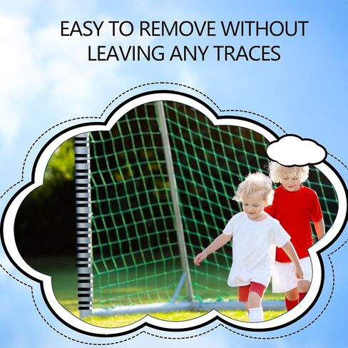 80 Pcs Soccer Goal Net Attachment Straps Adjustable Fastening Hook and Loop Cable Straps for Holding Soccer Placement Nets Organizer Storage in Kuwait