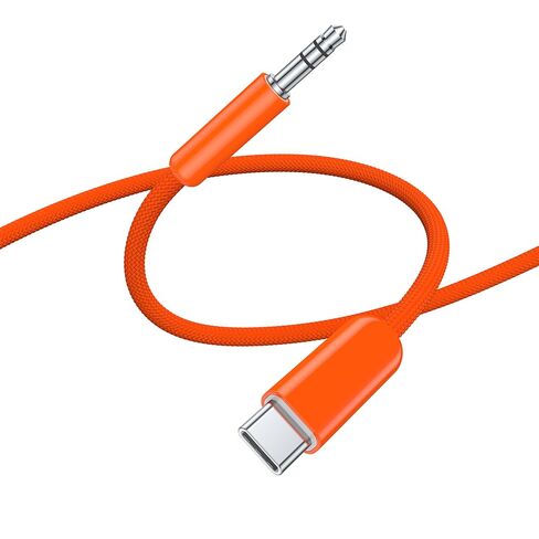 4ft USB C to 3.5mm Audio Aux Jack Cable,iPhone 17 Aux Cord for iPhone 17 16 15 Pro Max Air,Type C to 3.5mm Aux Headphone Stereo Cord Car Cable for Samsung Galaxy S25 S24 Note 20, Pixel 9, iPad Pro in Saudi Arabia