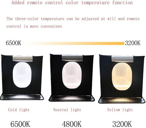 Portable Foldable Photo Studio Box with LED Light - 31.531.531.5 Inches/80cm Photography Lighting Tent Kit for Product Display in Saudi Arabia