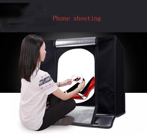 Portable Foldable Photo Studio Box with LED Light - 31.531.531.5 Inches/80cm Photography Lighting Tent Kit for Product Display in Saudi Arabia