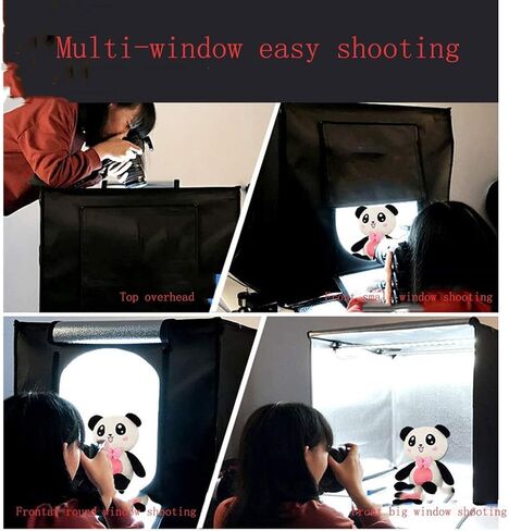 Portable Foldable Photo Studio Box with LED Light - 31.531.531.5 Inches/80cm Photography Lighting Tent Kit for Product Display in Saudi Arabia