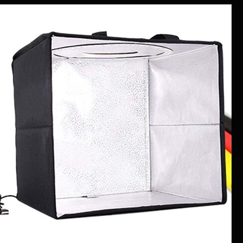 Portable Foldable Photo Studio Box with LED Light & Professional Booth Table Top Photography Lighting Kit 1212 Inches Photo Studio Light Box in Saudi Arabia