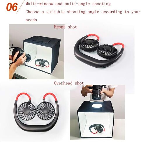 Portable Foldable Photo Studio Box with LED Light & Professional Booth Table Top Photography Lighting Kit 1212 Inches Photo Studio Light Box in Saudi Arabia