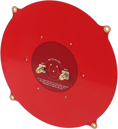 5.8Ghz Triple Feed Patch Antenna, Red Color PCB, Fixed Wing Flat Panel Array Aerial Antenna, Circularly Polarized for FPV in Kuwait