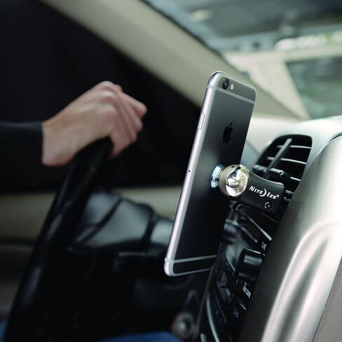 Nite Ize Steelie Vent Mount - Additional Car Vent Mount for Cell Phones - Compatible Phone Accessories for Steelie Magnetic Phone Mounting System in Kuwait