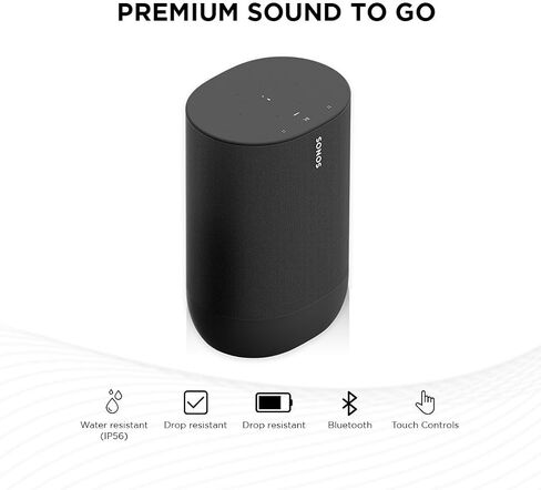 Sonos Move (Gen 1) - Black in Kuwait