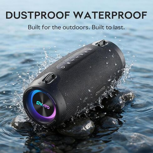 OHAYO Bluetooth Speaker 60W Wireless Portable Waterproof with Deep Bass in Kuwait