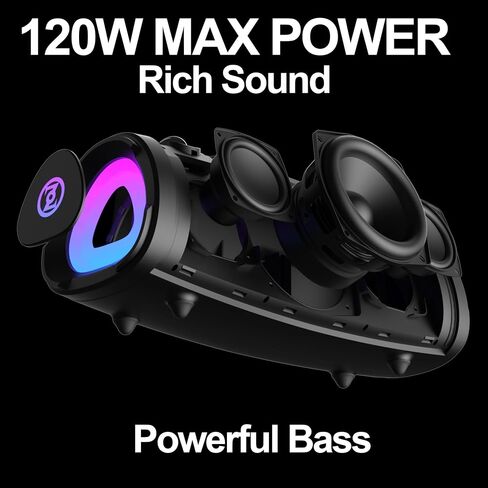 OontZ Angle 3XL Gen 2 Bluetooth Speaker, 120W, 100-Ft Range, Light Show in Saudi Arabia