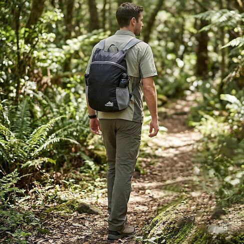 Lightweight Foldable Backpack for Travel,Ultralight Backpack,Black in Kuwait
