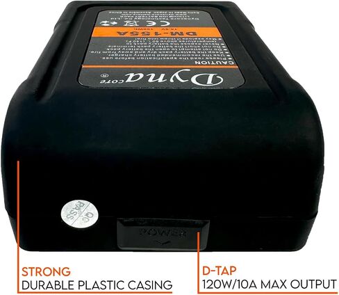 Dynacore Gold Mount Quad Charger with Four 155WH Mini Batteries in Kuwait