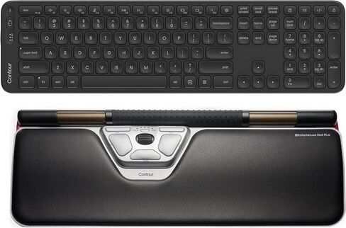 Contour RollerMouse Red Wireless Plus and Balance Full-Size Keyboard Set in Kuwait