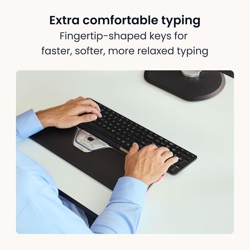 Contour RollerMouse Red Wireless Plus and Balance Full-Size Keyboard Set in Kuwait