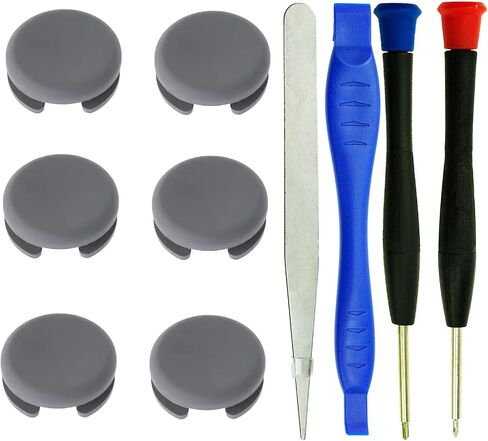 6PCS Thumbstick Analog Stick Caps Joystick Cover Grip for 2DS 3DS XL LL New in Kuwait