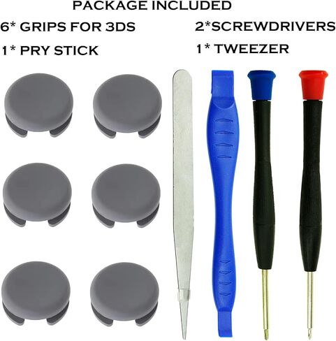 6PCS Thumbstick Analog Stick Caps Joystick Cover Grip for 2DS 3DS XL LL New in Kuwait