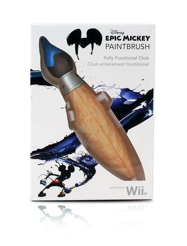 PDP Wii Epic Mickey Paintbrush Nunchuk in Kuwait