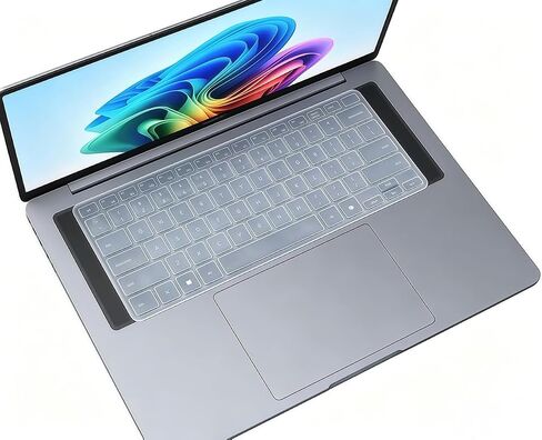 Silicone Keyboard Skin Cover Compatible for 2026 Samsung Galaxy book6 14" NP740VJG & Samsung Galaxy Book6 Ultra 16 /Book6 Pro 16 NP960UJH NP960XJG (Not for 2025 2024 2023 Book 5/4/3/2 Series) (Clear) in Kuwait