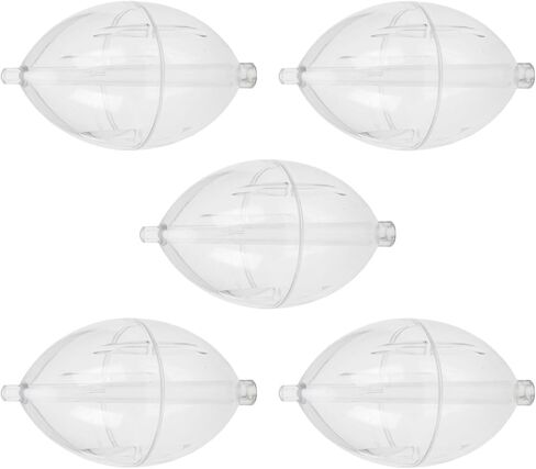 5Pcs Plastics Clear Float Fishings Slip Cast Float Oval Bubble Float Bobbers Buoys Slip Bobbers Strikes in Kuwait
