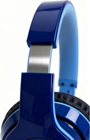 Kids Headphones for kids Over-Ear headset Limited 80/95DB 3.5mm Blue in Kuwait