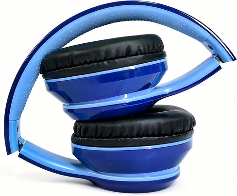 Kids Headphones for kids Over-Ear headset Limited 80/95DB 3.5mm Blue in Kuwait