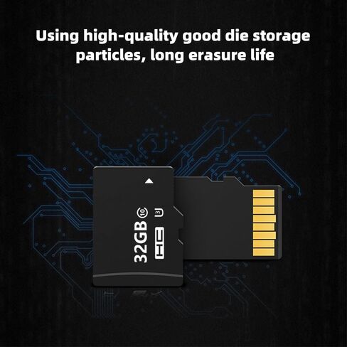 KEPEAK 1 Pack 32GB Micro SD Card, UHS-I Memory Card, Class 10 High Speed U3 TF Card, C10, A1 for Cameras, Doorbells, Surveillance Equipment, Mobile Phones in Kuwait