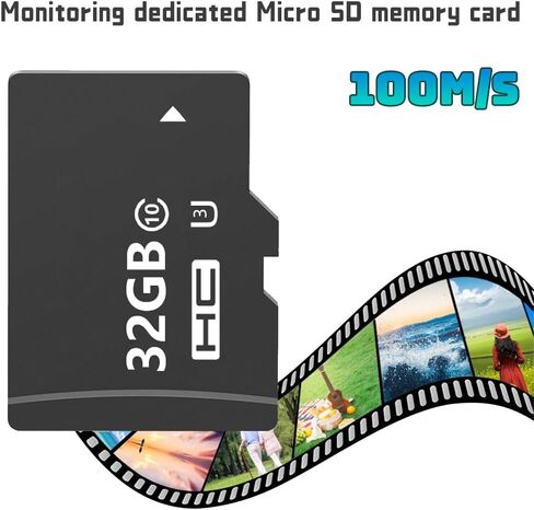 KEPEAK 1 Pack 32GB Micro SD Card, UHS-I Memory Card, Class 10 High Speed U3 TF Card, C10, A1 for Cameras, Doorbells, Surveillance Equipment, Mobile Phones in Kuwait