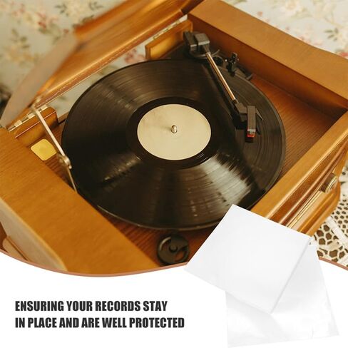 25pcs Vinyl Record Outer Sleeve Plastic Self Adhesive Storage Sleeve in Kuwait