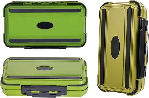 Waterproof Fishing Tackle Box, Floating Storage, Double-Sided Lure Box with Adjustable Dividers, Jewelry Organizer Making Kit Container for Earring Tool, Hook Beads Storage. in Kuwait