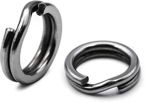 Natufish Split Rings Heavy Duty 50/100/280Pcs for Saltwater Fishing in Kuwait