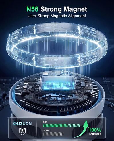 25W Qi2.2 4-in-1 Charging Station with TEC Active Cooling and Night Light in Kuwait