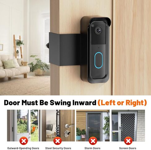 Blink Doorbell Mount, 2nd Gen Anti-Theft Blink Doorbell Camera Mount in Kuwait