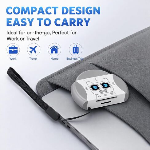 USB C SD Card Reader for iPhone 16/iPad, 5Gbps 5-in-1 Adapter in Kuwait