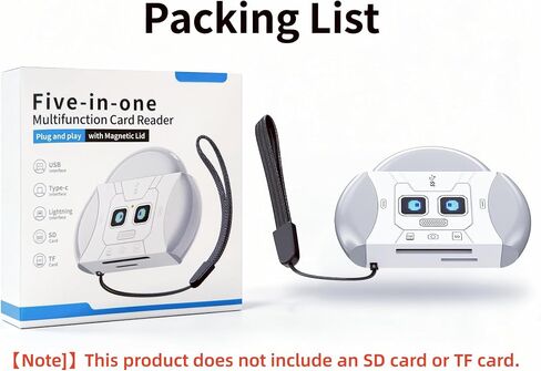 USB C SD Card Reader for iPhone 16/iPad, 5Gbps 5-in-1 Adapter in Kuwait