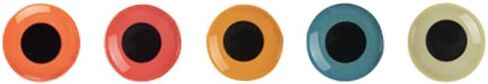 250 pcs 3D Luminous Fish Eyes Simulation Fly Tying Sea Fishing Jigs Night Fishing Lure Making Accessories Orange Green in Kuwait