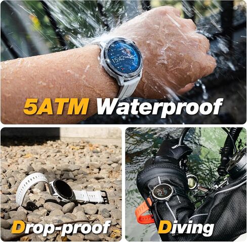 AGM Legion Rugged Smart Watch for Men, Waterproof, Shockproof & Drop-Proof in Kuwait