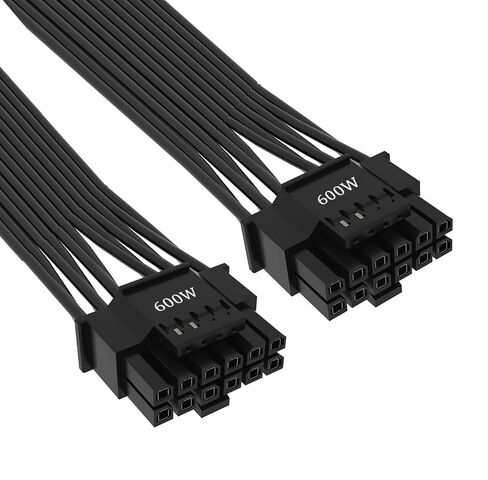 600W 25Inch 12V-2x6 GPU Power 12VHPWR Cable 16AWG Tinned Copper Wire in Kuwait